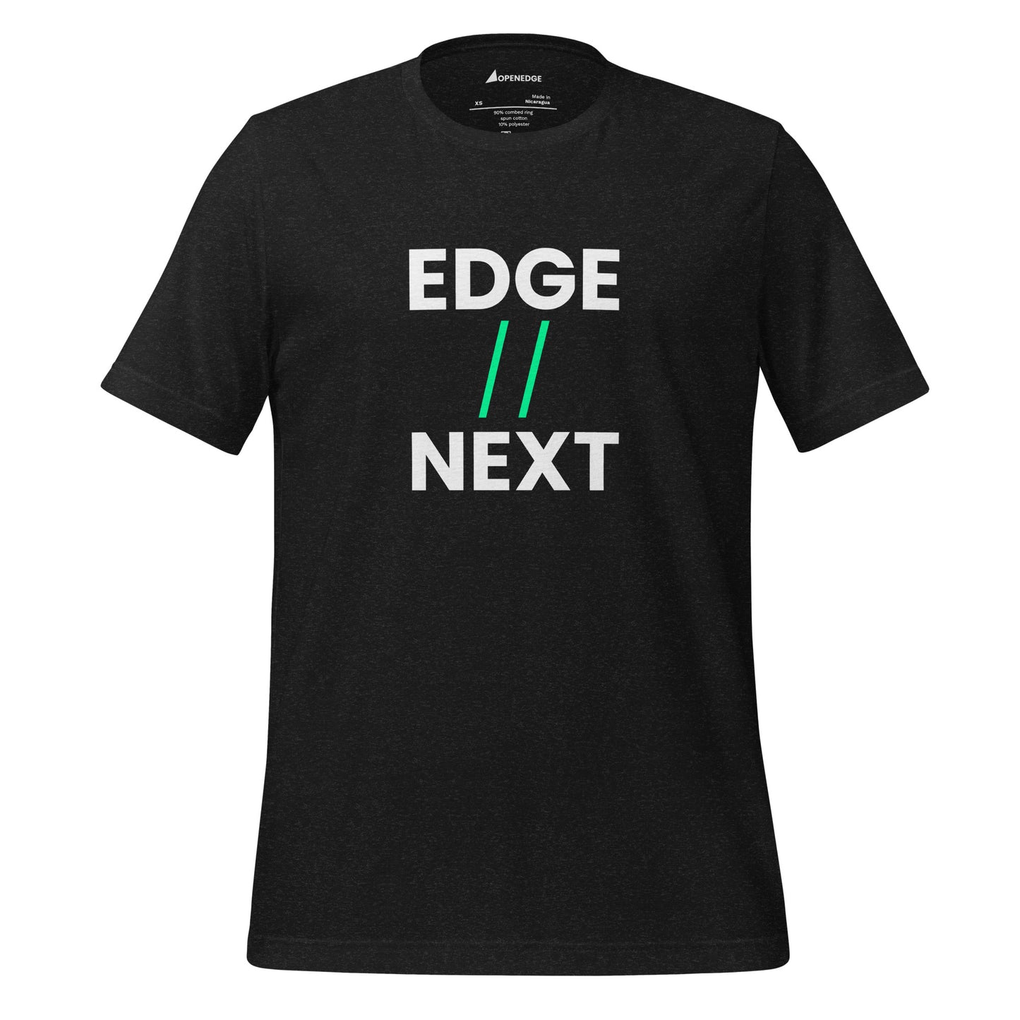 T shirt written Edge // Next